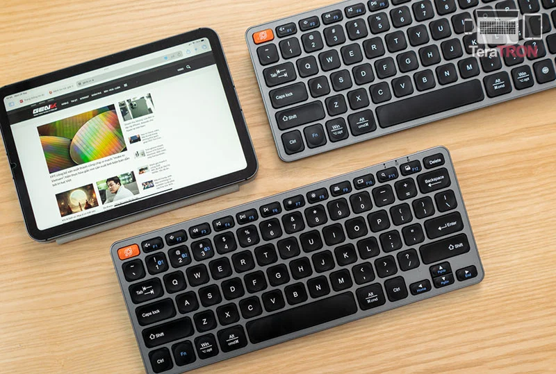 Bàn phím không dây HyperWork HyperONE KB1 và KB2: Mỏng nhẹ, sử dụng trên đa nền tảng 17 hyperone 17