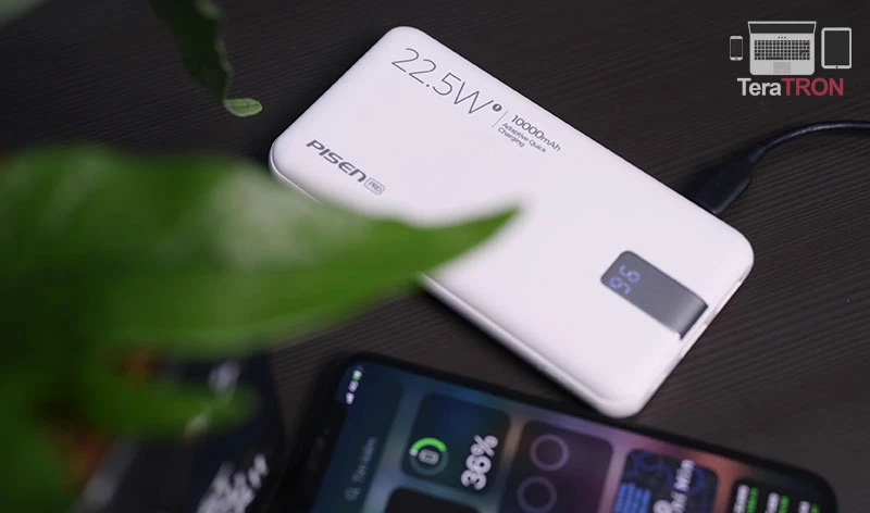 Xem nhanh Pin dự phòng Pisen Pro All 10000mAh 22.5W 1 sạc dự phòng Pisen Pro All 01