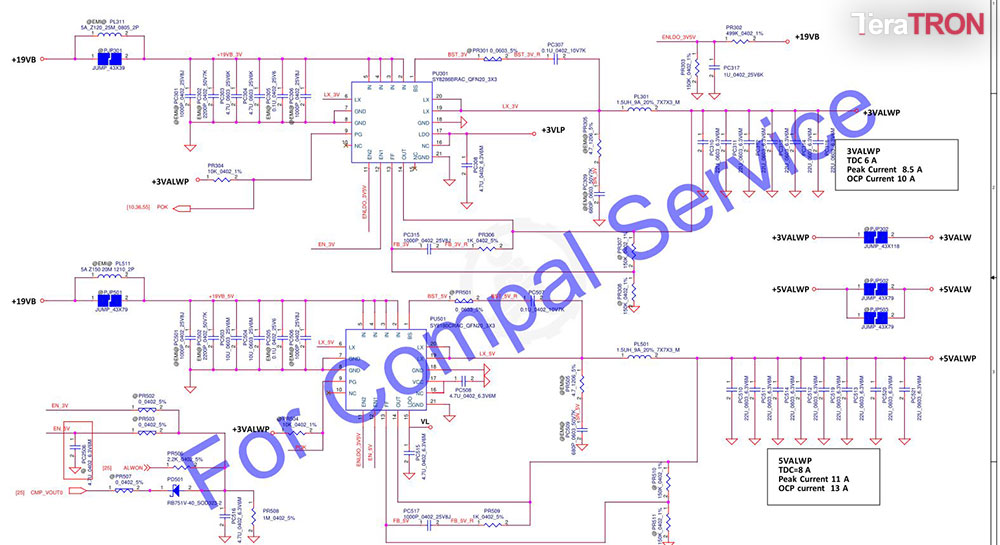 Sửa Laptop Dell 3480 3580 3583 3780 EDI73 LA-G711P TPHCM 4 Dell 3480 3580 3583 3780 EDI73 LA-G711P Rev 1.0 (A00) 3V5V