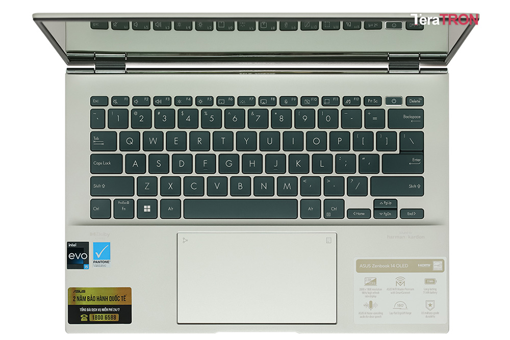 Thay bàn phím Laptop Asus Zenbook 14 OLED UX3402ZA TPHCM 2 Thay bàn phím Laptop Asus Zenbook 14 OLED UX3402ZA bạc giá rẻ lấy ngay tphcm