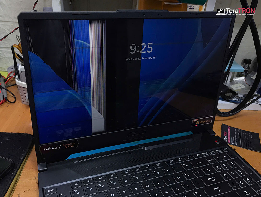 Thay màn hình Laptop Asus TUF Gaming A15 FA506 8 Thay màn hình Laptop Asus TUF Gaming A15 FA506 hư bể vỡ hcm tphcm