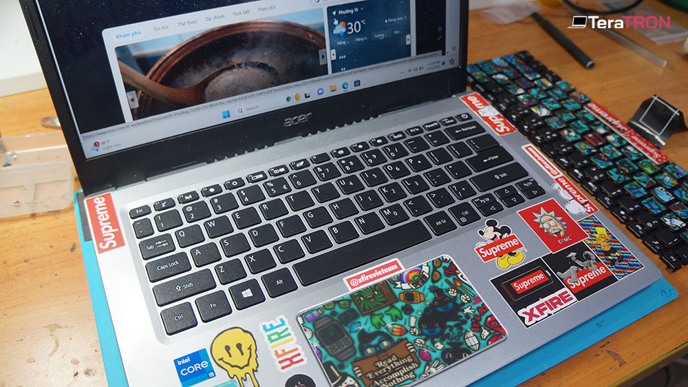 Thay bàn phím Laptop Acer Aspire A514 54 8 Thay bàn phím Laptop Acer Aspire A514 54 uy tín hcm tphcm