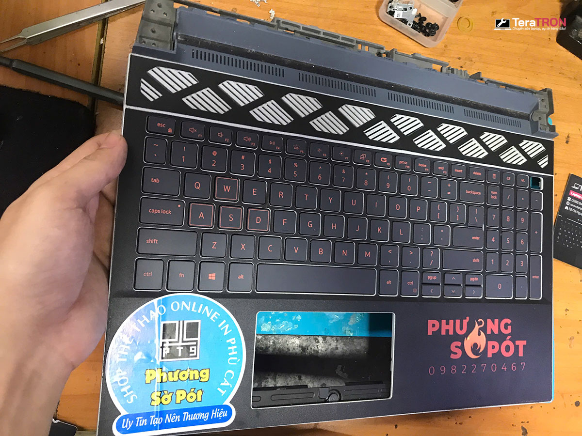 Thay bàn phím Laptop Dell Gaming G15 5515 8 Thay bàn phím Laptop Dell Gaming G15 5515 giá tốt hcm tphcm