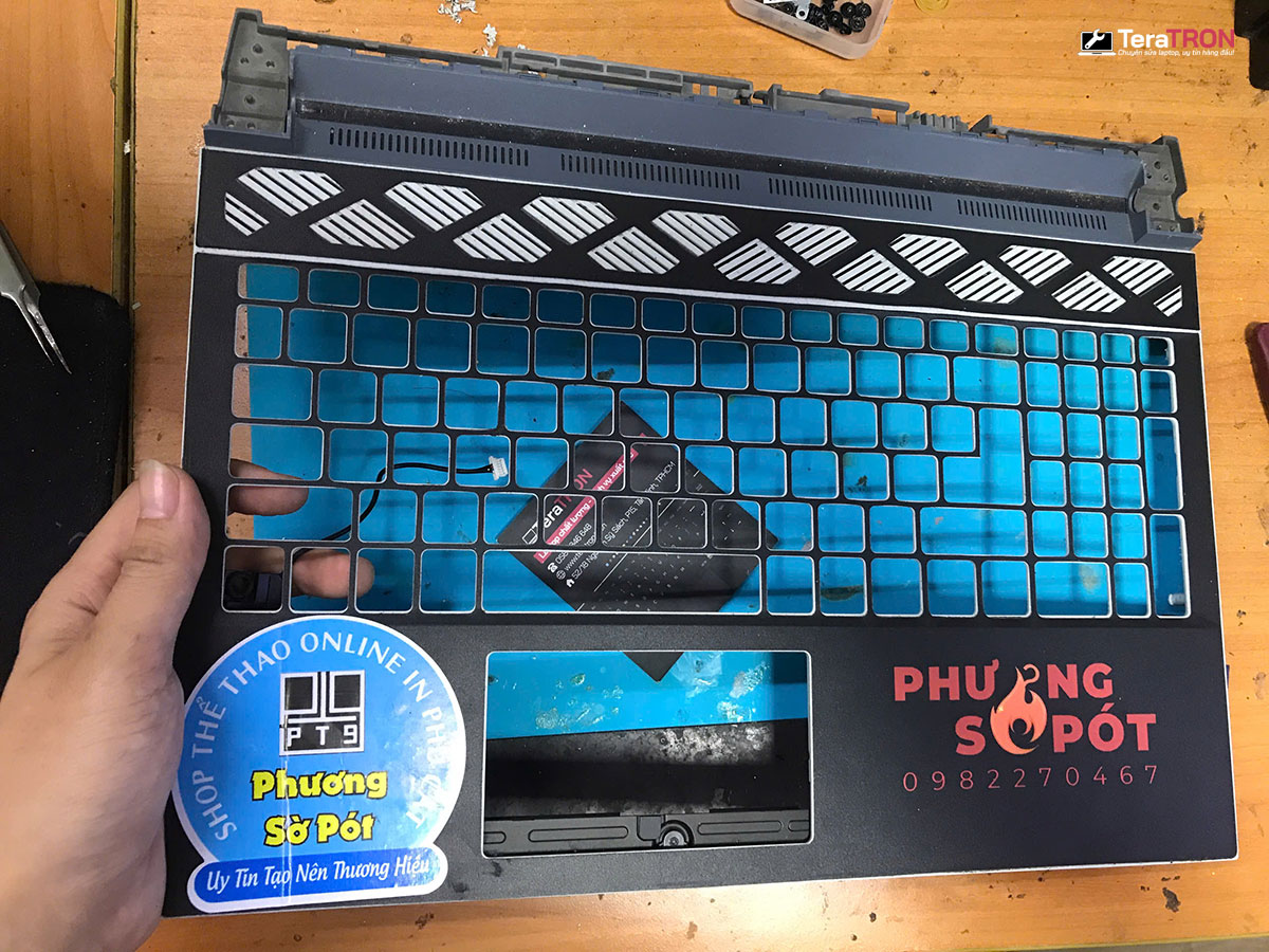 Thay bàn phím Laptop Dell Gaming G15 5515 4 Thay bàn phím Laptop Dell Gaming G15 5515 lấy ngay hcm tphcm