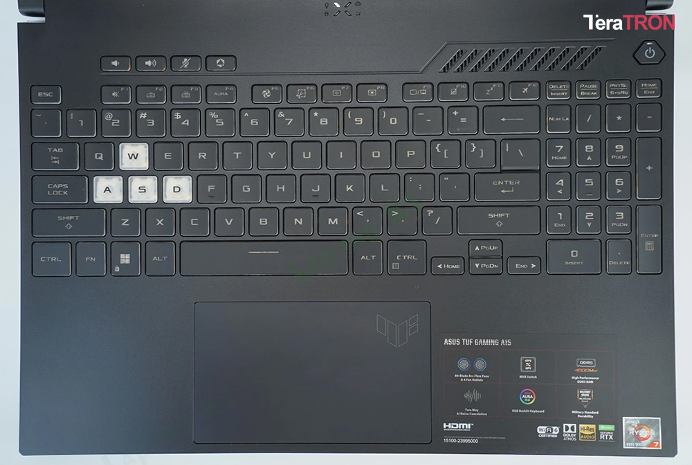 Thay bàn phím Laptop Asus TUF FA507R TPHCM 1 Thay bàn phím Laptop Asus TUF FA507R tphcm