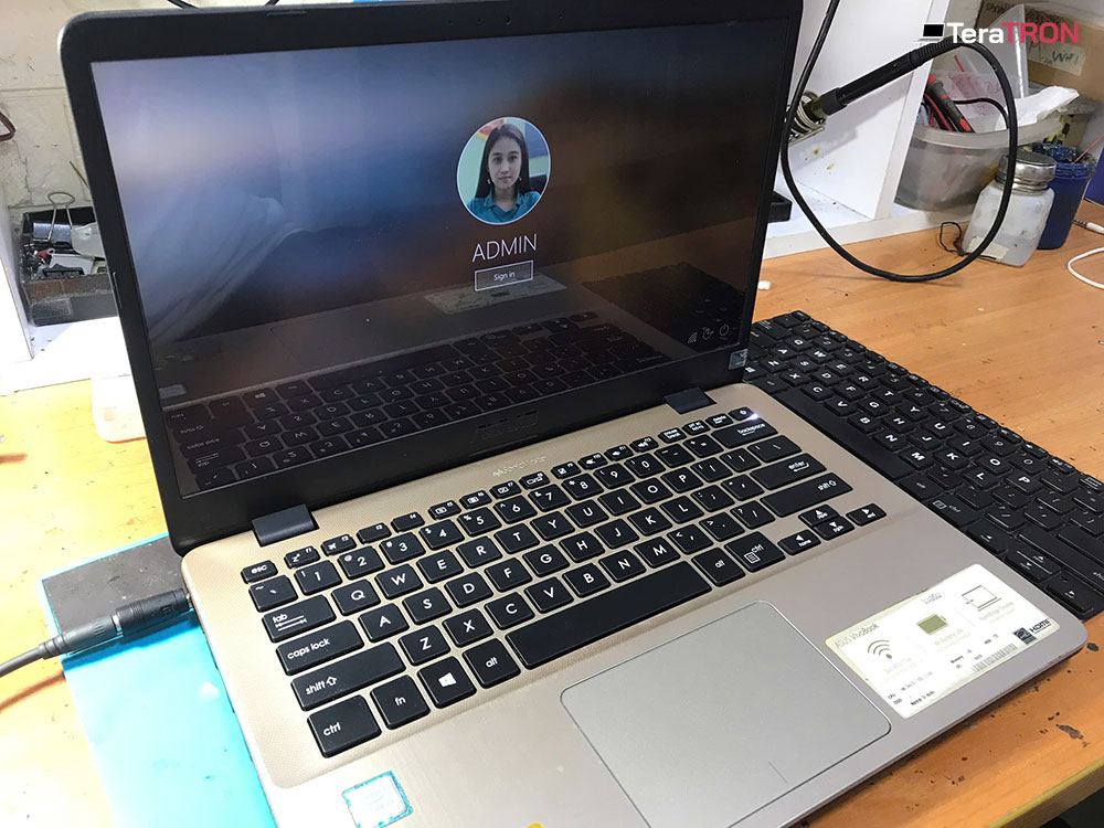 Thay bàn phím Laptop Asus X405U 5 Thay bàn phím Laptop Asus X405U uy tín hcm tphcm