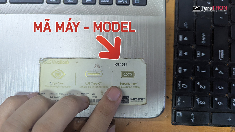 Thay bàn phím laptop Asus X542U 2 Thay bàn phím laptop Asus X542U báo giá hcm