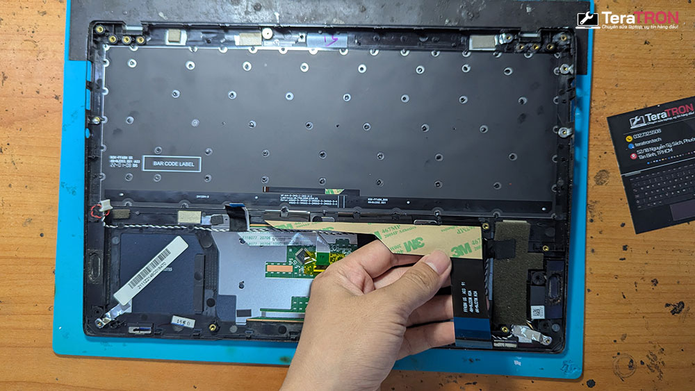Thay bàn phím laptop MSI Modern 14 B5M 6 Thay bàn phím laptop MSI Modern 14 B5M lấy liền hcm tphcm