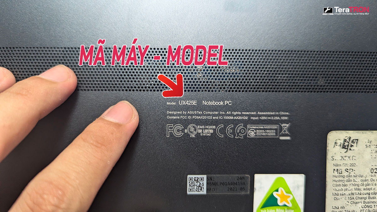 Thay bàn phím laptop Asus UX425E 2 Thay bàn phím laptop Asus UX425E mã máy model hcm tphcm