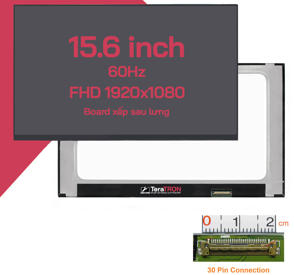 Thay màn hình laptop Dell Latitude 3520 7 màn hình laptop 15.6 inch FHD 60hz 30p slim board xếp sau lưng hcm